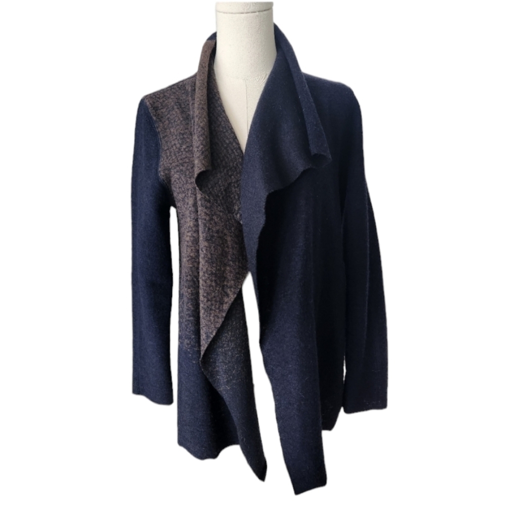 Kokomarina Wool Open Front Cardigan - Size Medium